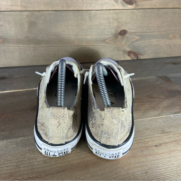 Converse all star chuck Taylor shoreline Womens 8 shoes snakeskin sneakers - Picture 4 of 8